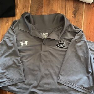 Under Armour Steel Gray Men's Polo